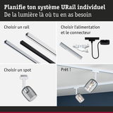 Guide étape par étape pour système URail en aluminium avec spot en verre pour éclairage LED