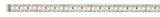 Bande LED longue avec LEDs blanc chaud sur support transparent pour éclairage flexible
