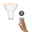 Standard 230 V 3-Step-Dim Réflecteur LED GU10 460lm 6,5W 2700K gradable Blanc Ampoule LED réflecteur blanche avec culot GU10 et fonction de gradation en 3 étapes pour éclairage économique