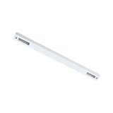 White plastic LED light bar for modern indoor lighting solutions with energy-efficient design