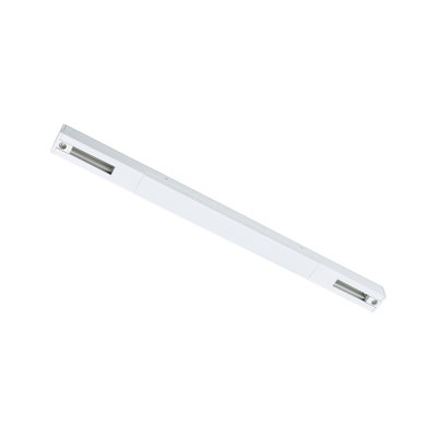 White plastic LED light bar for modern indoor lighting solutions with energy-efficient design