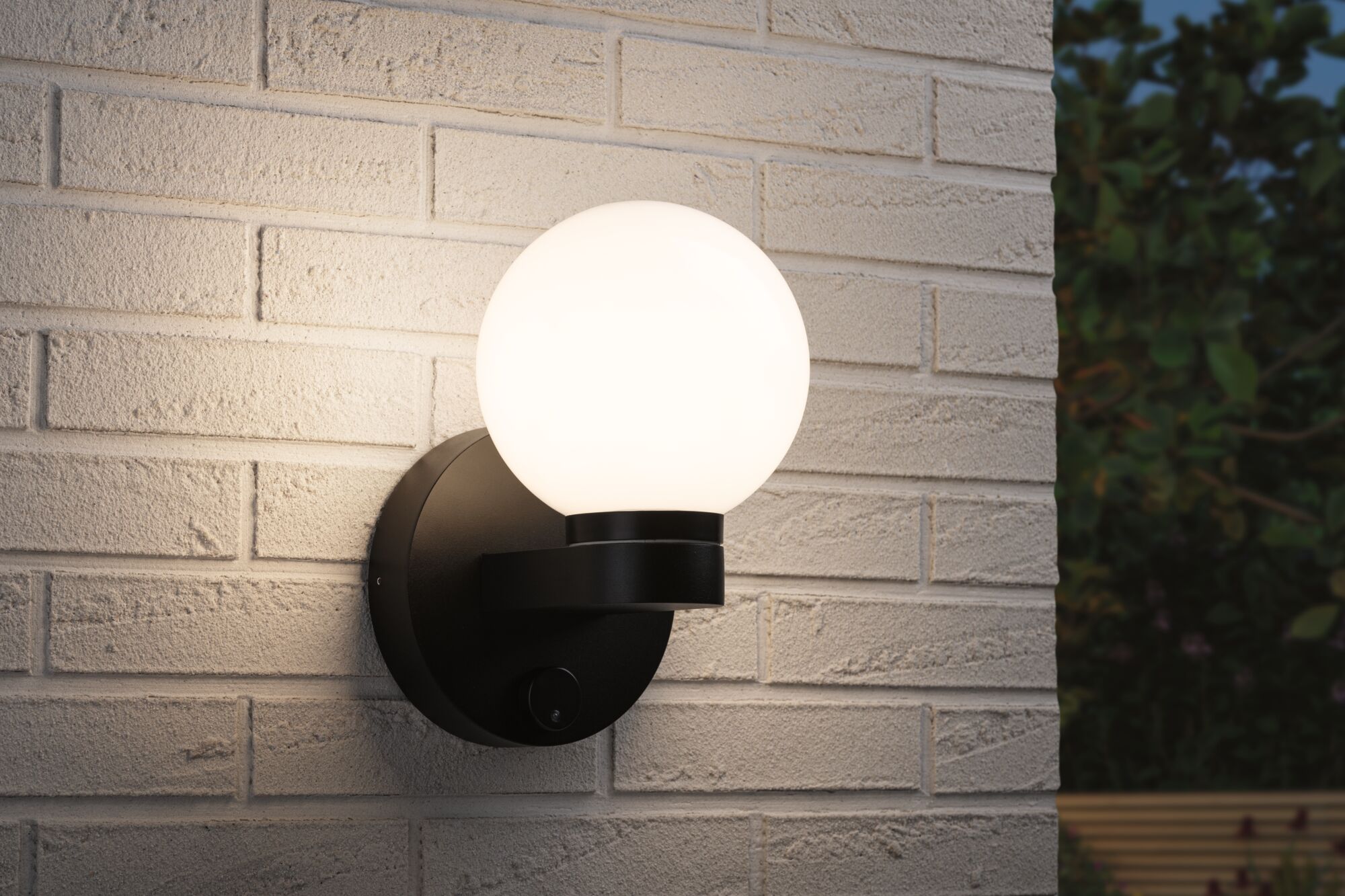 ModuShine Shade Taleno IP44 spherical Anthracite/White