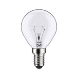 Klassische Glühlampe mit transparentem Glas und Metallfassung, energiesparende Beleuchtungslösung