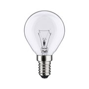 Ampoule à incandescence classique en verre transparent avec base métallique, solution d'éclairage économique