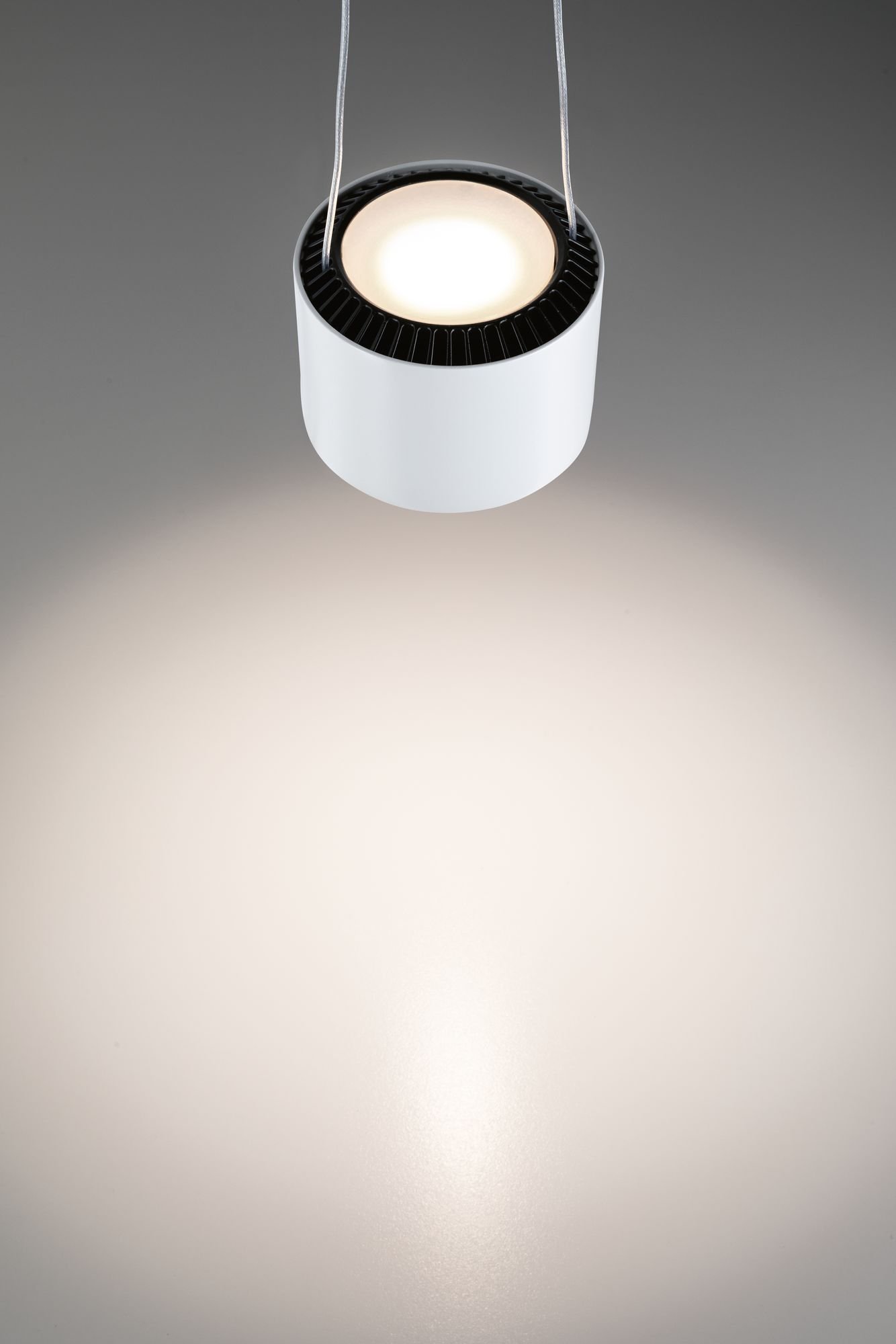 URail Suspension LED Aldan 860lm / 460lm 8,5 / 1x4,5W 2700K gradable 230V Blanc