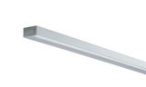 Slanke witte LED-onderbouwlamp van kunststof voor moderne keukenverlichting