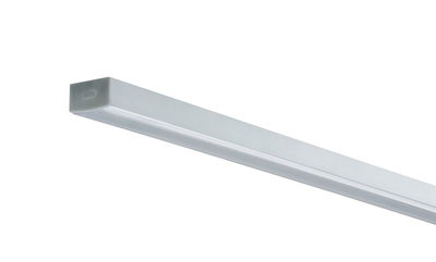 Slanke witte LED-onderbouwlamp van kunststof voor moderne keukenverlichting