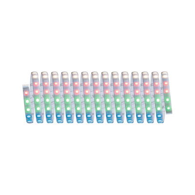 Kleurrijke flexibele RGB LED-strip voor aanpasbare verlichting en decoratie.