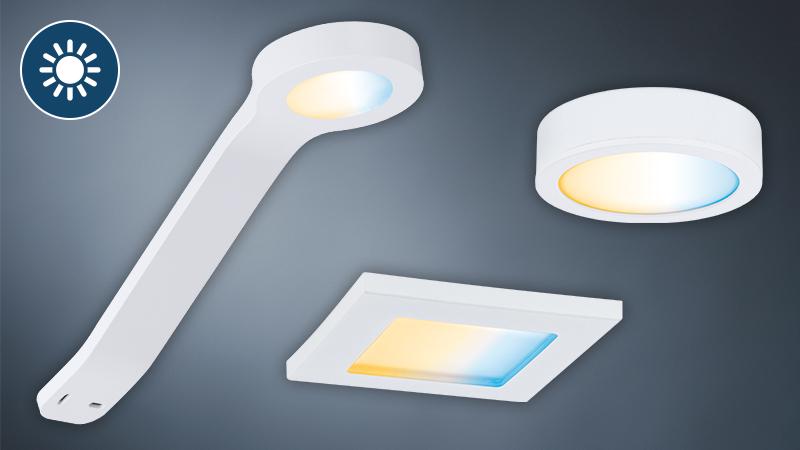 Paulmann Clever Connect Leuchten lassen Möbelstücke in neuem Licht erstrahlen Clever Connect Leuchten - für jedes Möbelstück etwas dabei
