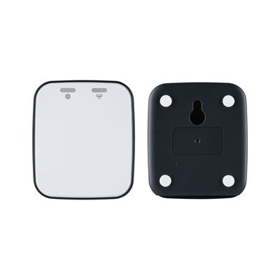Appareil réseau compact blanc avec dos noir et fixation murale pour installation facile