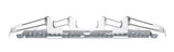 Support métallique avec pinces en plastique blanc et ressorts pour installation de spots LED encastrés