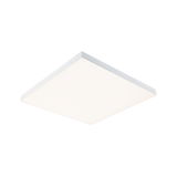 Square white LED ceiling light with aluminum frame for modern room lighting