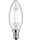 Eco-Line 230 V Filament LED Candle E14 840lm 4W 4000K Clear Clear LED candle bulb with E14 base, energy-efficient lighting solution for fixtures.