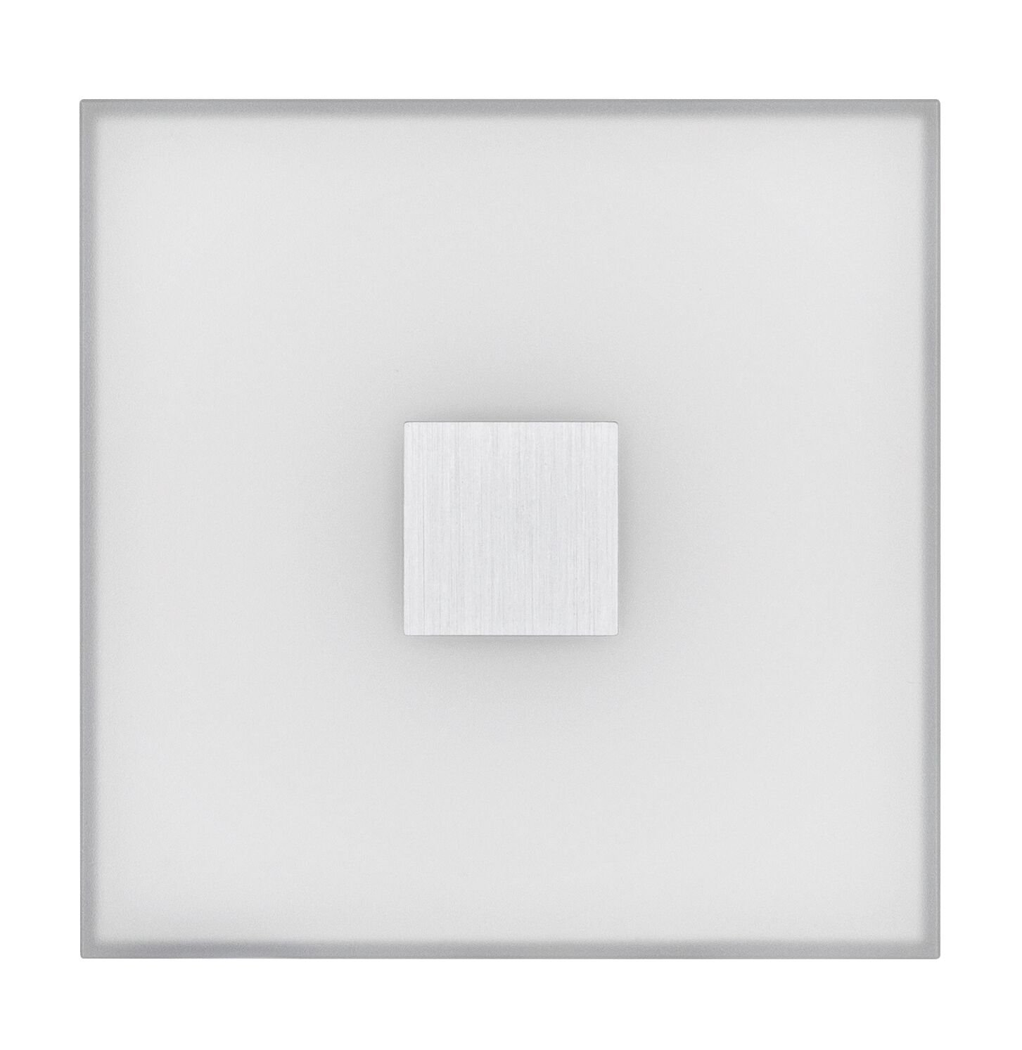 LumiTiles LED Fliesen Square Einzelfliese IP44 100x10mm 20lm 12V 0,8W dimmbar 2700K Weiß Kunststoff/Aluminium