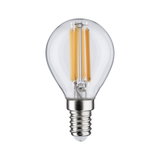 Ampoule LED classique avec verre transparent et filaments blanc chaud pour éclairage économique