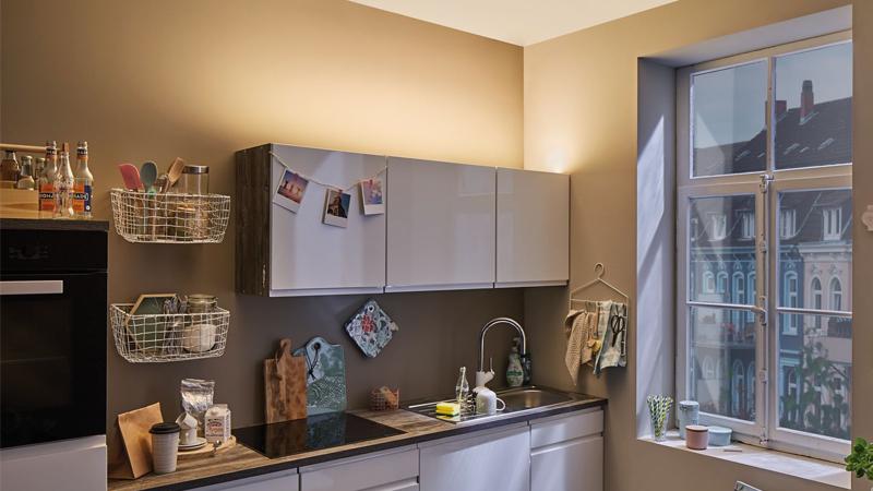 Paulmann LED Strips zur dekorativen Beleuchtung von Oberschränken LED Strips zur Beleuchtung von Oberschränken