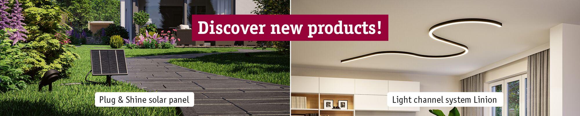 Neuheiten Entdecken Banner