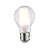 Classic LED light bulb with clear glass and E27 base for energy-efficient lighting