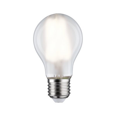 Classic LED light bulb with clear glass and E27 base for energy-efficient lighting