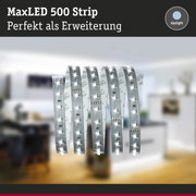 MaxLED 500 Strip LED-Lichtband in Tageslichtweiß als Erweiterung für Wohnraumbeleuchtung