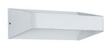 Applique murale moderne en aluminium blanc au design épuré pour éclairage intérieur élégant
