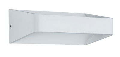 Modern white aluminum wall light with clean design for stylish indoor lighting