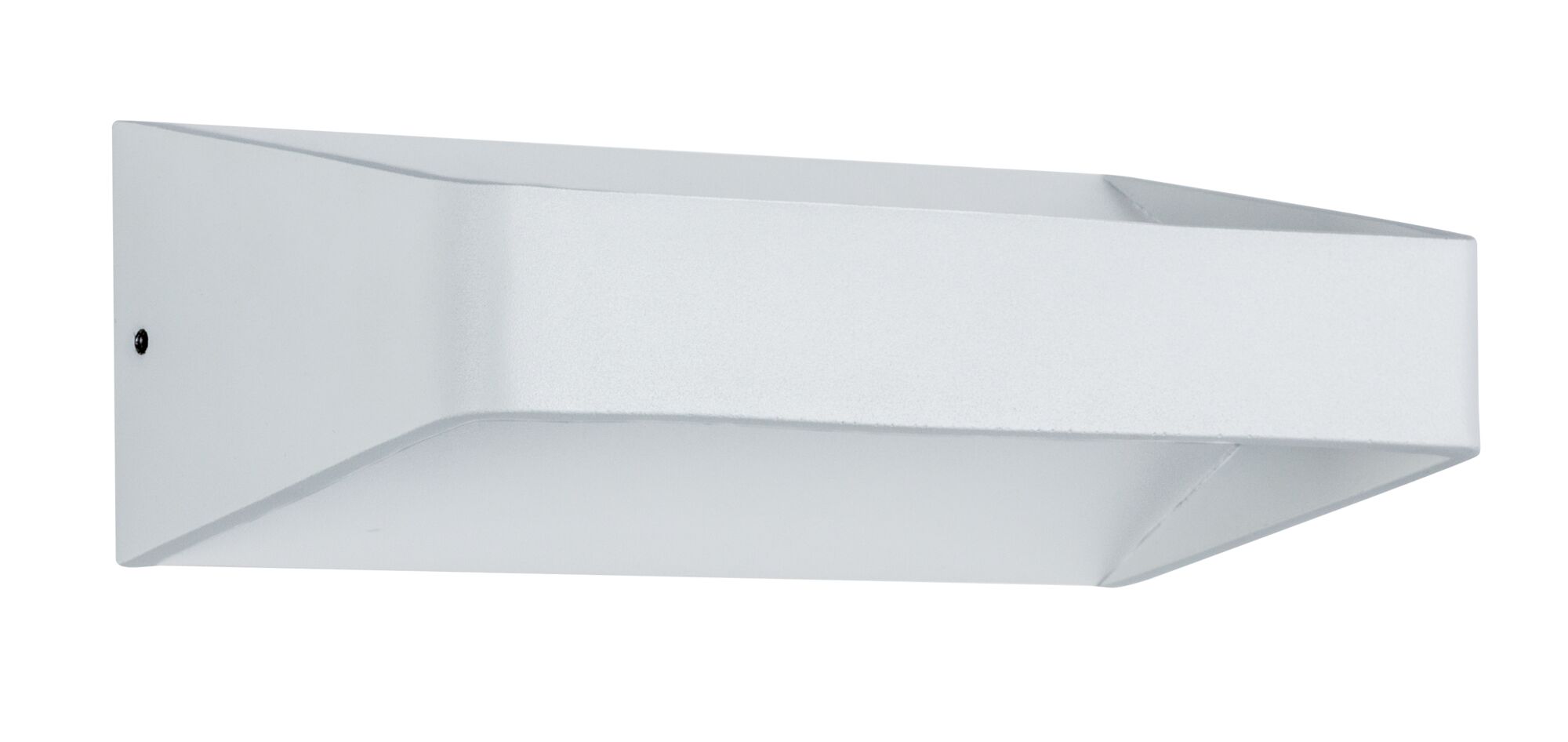 Modern white aluminum wall light with clean design for stylish indoor lighting