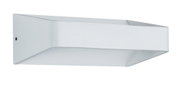 Modern white aluminum wall light with clean design for stylish indoor lighting
