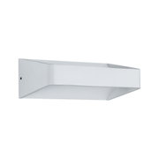 Modern white aluminum wall light with clean design for stylish indoor lighting
