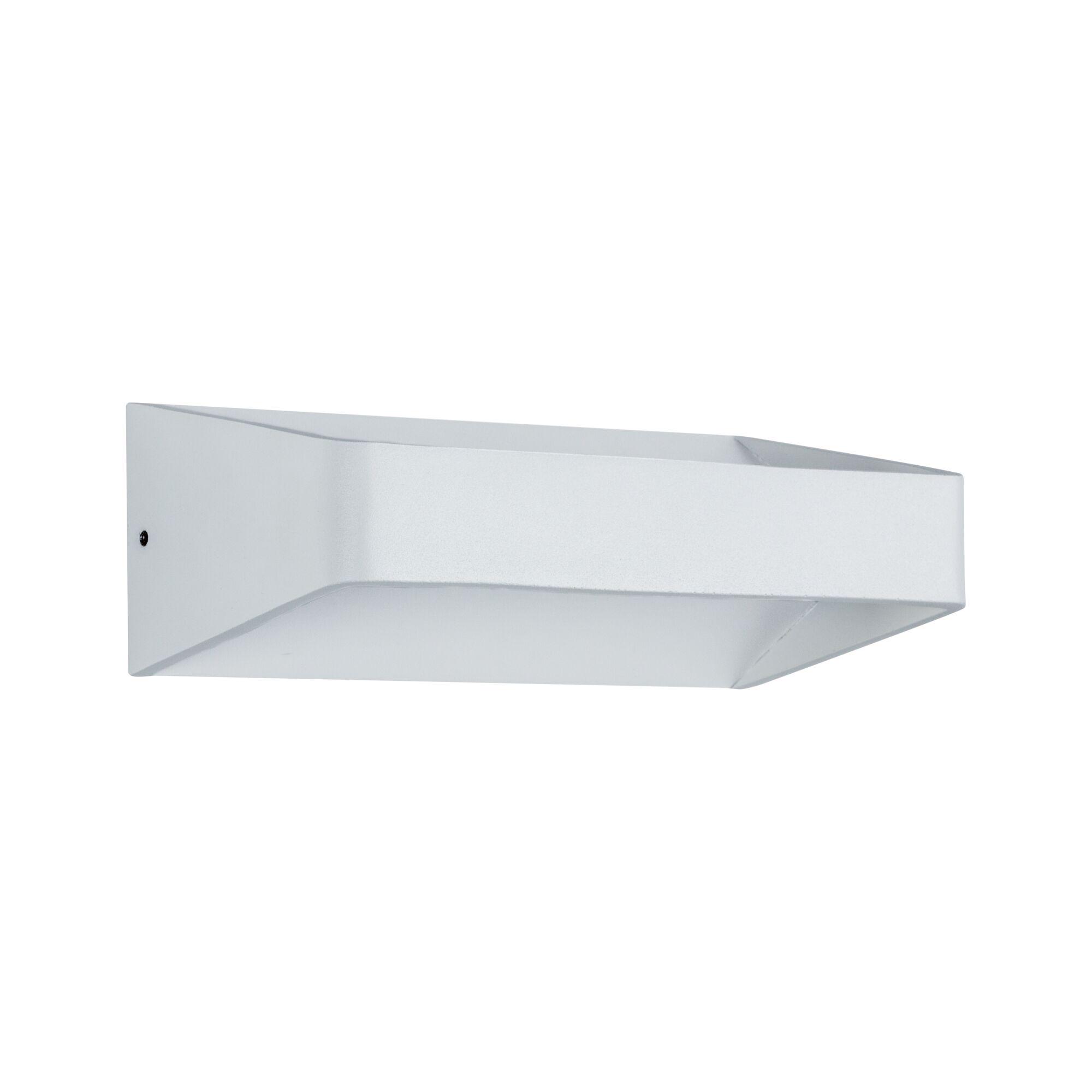 Modern white aluminum wall light with clean design for stylish indoor lighting
