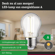 Energiezuinige LED-lamp met neutraal wit licht en ultra-efficiënte technologie in bosrijke omgeving