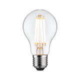 Klassisk LED-pære med klart glas og E27-fatning til energieffektiv belysning
