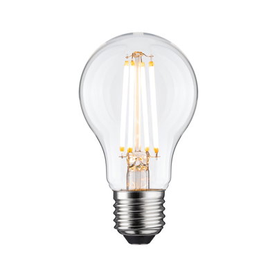 Klassisk LED-pære med klart glas og E27-fatning til energieffektiv belysning