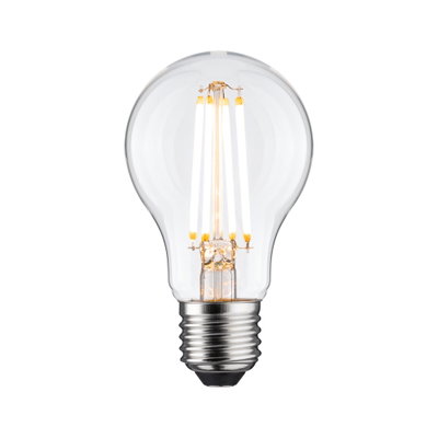 Klassisk LED-pære med klart glas og E27-fatning til energieffektiv belysning