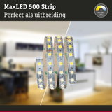 MaxLED 500 LED-strip met instelbaar wit licht, flexibele uitbreiding voor woonverlichting