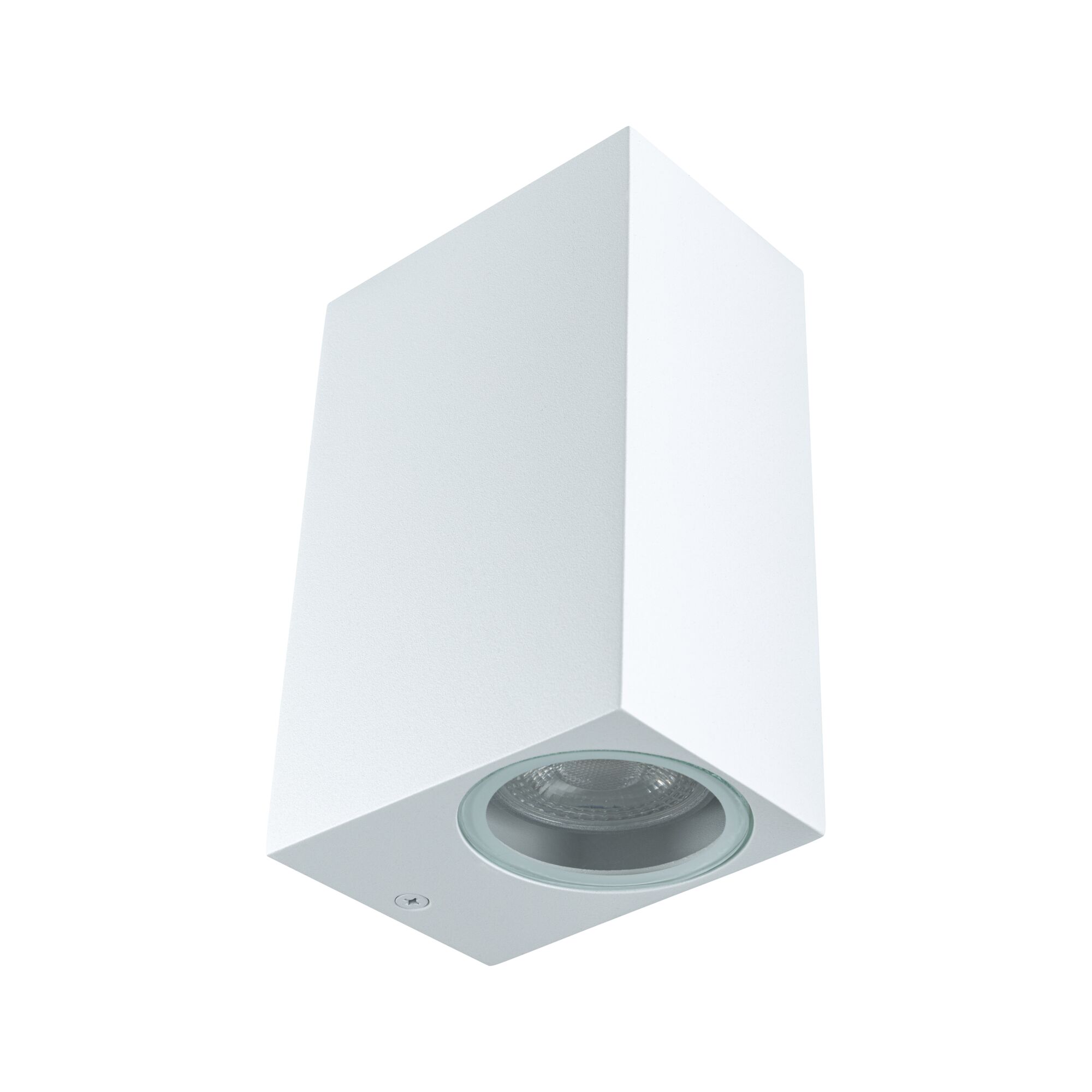 Applique Imola IP44 GU10 230V max. 2x10W Blanc dépoli