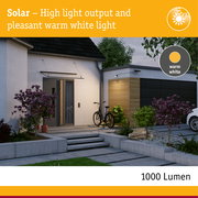Modern outdoor lighting with warm white light and 1000 lumens for home and garden