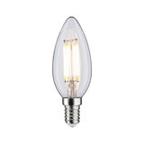 LED-Leuchtmittel in Kerzenform mit klarem Glas und E14-Fassung für energiesparende Beleuchtung