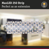 MaxLED 250 warm white LED strip as flexible extension for home lighting solutions