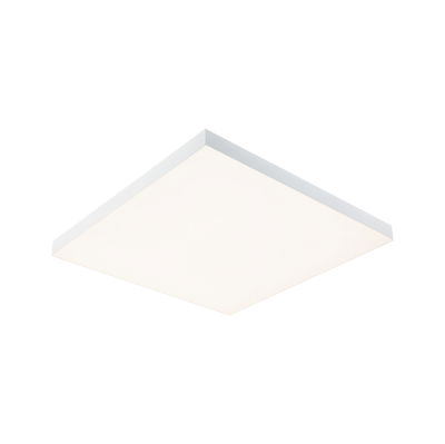 Vierkante witte LED-plafondlamp met aluminium frame voor moderne verlichting
