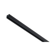 Sort aluminium LED-skinne med moderne design og holdbar overflade til belysningssystemer