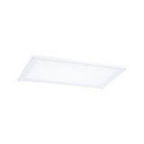 Panneau LED rectangulaire plat blanc avec cadre en aluminium pour éclairage moderne