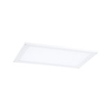 Flaches rechteckiges LED-Panel in Weiß mit Aluminiumrahmen für moderne Raumbeleuchtung