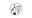 Pictogramme montrant piles et meuble avec flèches indiquant retrait avant stockage sécurité