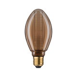 Ampoule LED en verre marron avec culot E27, éclairage économique pour intérieur
