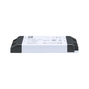 Weißer LED-Treiber aus Kunststoff mit schwarzem Ende, 60W 24V DC, energiesparende Beleuchtungskomponente