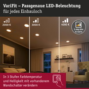 LED-Deckenbeleuchtung mit variabler Farbtemperatur von 2000K bis 4000K und 3-Stufen-Dimmung