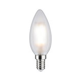 Kerzenförmige LED-Leuchtmittel mit mattiertem Glas und E14-Sockel für energiesparende Beleuchtung