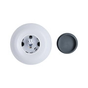 Applique d'extérieur LED Aureva IP65 rond 220mm 2200 - 4000K 20,5W 1730lm 230V Anthracite/Blanc Polycarbonate