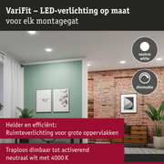 VariFit dimbare LED-plafondlampen in neutraal wit voor efficiënte verlichting van grote ruimtes
